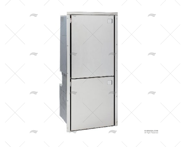 GHIACCIAIA 195L CR 130+ 65L CONGELATORE INOX LH ISOTHERM