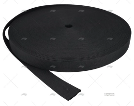 CINGHIA 50mmx100m NERA    POLIURETANO