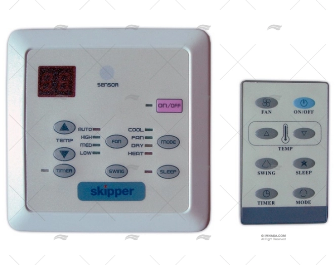 COMANDO PAREDE ELETRÓNICO AR CONDICIONADO THERMOWELL