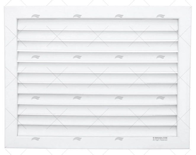 REJILLA AIRE PVC 400x300MM BLANCA THERMOWELL