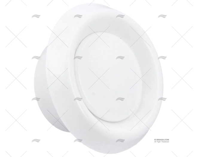 GRIGLIA ARIA PVC 100MM TONDA BIANCA THERMOWELL