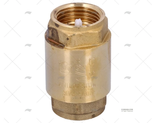 VALVOLA DI NON RITORNO 1/2" 8 +- 0,5 BAR GUIDI