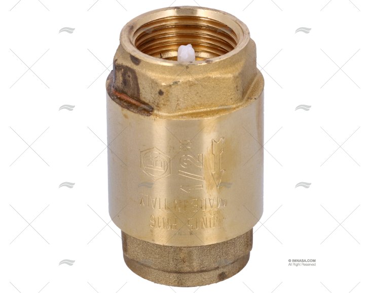 VALVOLA DI NON RITORNO 1/2" 8 +- 0,5 BAR GUIDI