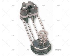 BASE STROZZASCOTTA BASCULANTE PER PULEGGIA 60/80mm LEWMAR