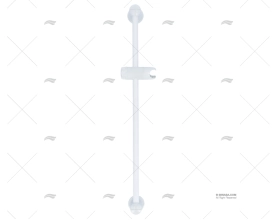 NON-SLIP SHOWER BAR TIGRIS WHITE
