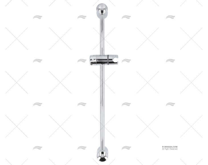 NON-SLIP SHOWER BAR TIGRIS CHROME