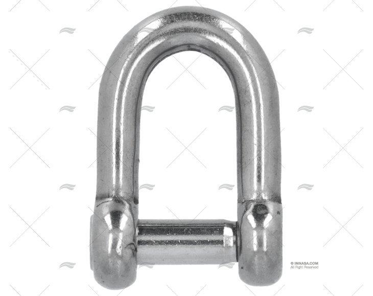 MANILHA RETA ALLEN INOX 08mm