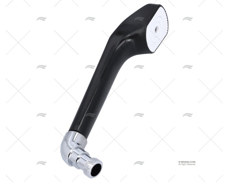 SHOWER HANDLE W/ ELBOW BLACK SHOWER HANDLE W/ ELBOW BLACK