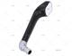 SHOWER HANDLE W/ ELBOW BLACK