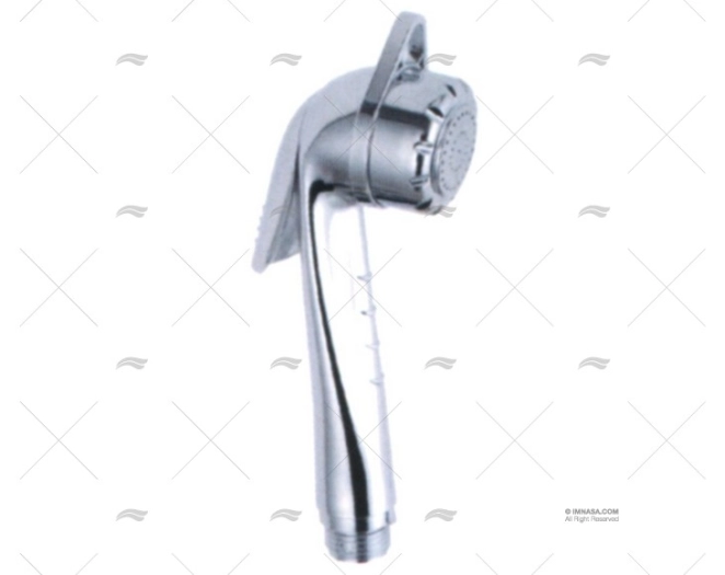 CHROMED SHOWER WITH SPRAYING TIGGER CHROMED SHOWER WITH SPRAYING TIGGER