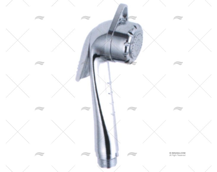 CHROMED SHOWER WITH SPRAYING TIGGER CHROMED SHOWER WITH SPRAYING TIGGER