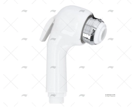 SHOWER WITH SPRAY NOZZLE WHITE 1/2"