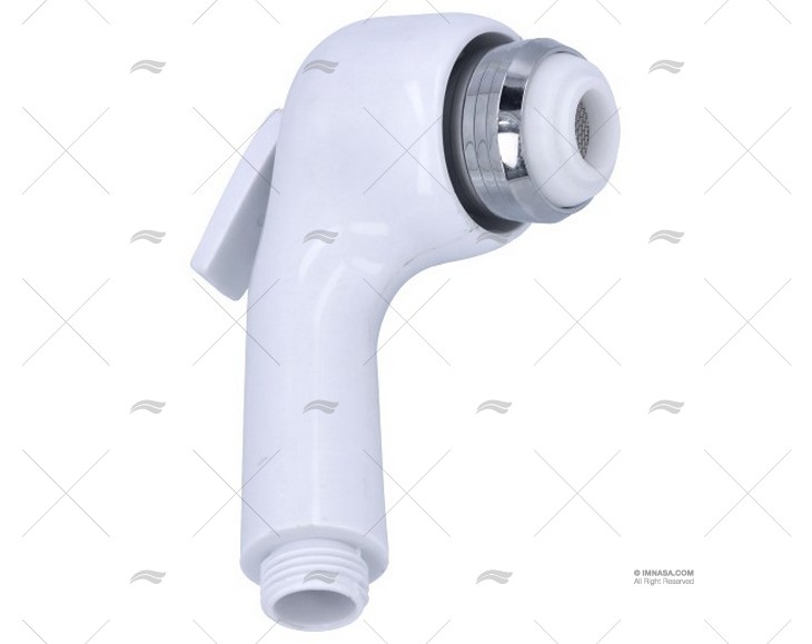 SHOWER WITH SPRAY NOZZLE WHITE 1/2"