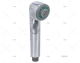 CHROMED SHOWER HEAD 1/2' WITH SWITCH