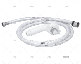 DUCHE BRANCA 1,5m 1/2"BSP-20 SAL/DUPLO ARAVON