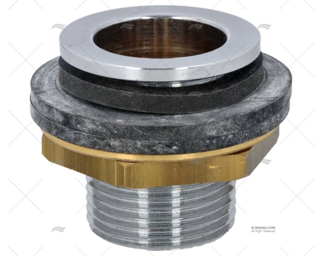 SUPORTE DUCHE CORRIMÃO ROSCA 3/4" ARAVON