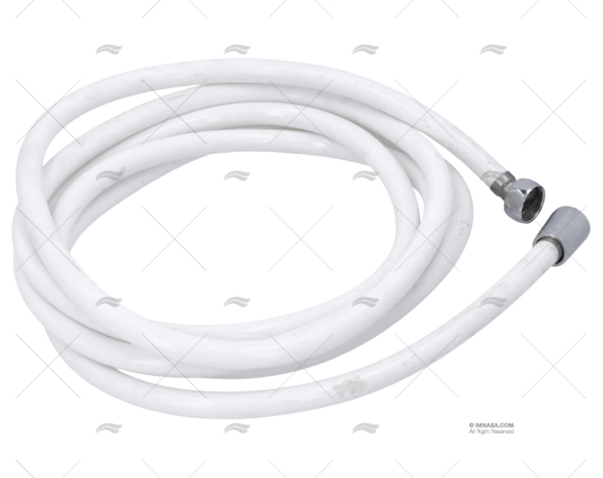 TUBO DOCCIA BIANCO-CROMATO 3500mm