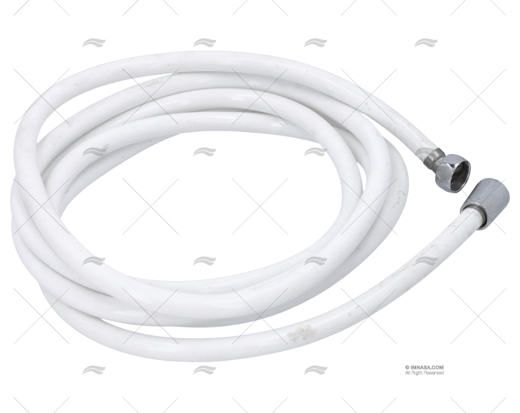 TUBO DOCCIA BIANCO-CROMATO 3500mm