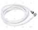 SHOWER HOSE 350cm WHITE