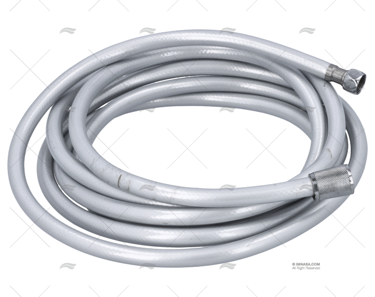 TUBO PVC CINZENTO DUCHE 4mt 3/8
