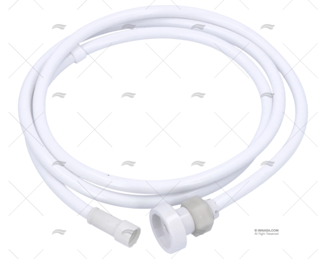 TUBO DUCHE ELEGANCE 2100mm ROSCA 14MM WHALE