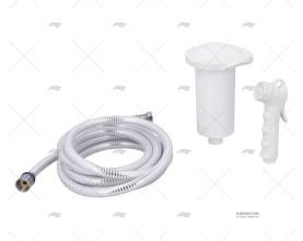 DUCHE BRANCO 2,50m COM COMPARTIMENTO ARAVON