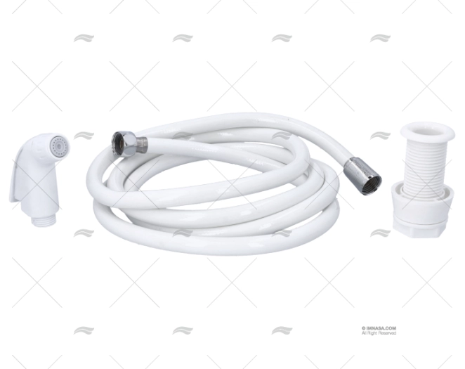 KIT DUCHE COM TUBO DE 2,5m + SUPORTE IMNASA