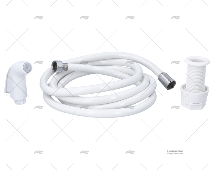 KIT DUCHE COM TUBO DE 2,5m + SUPORTE IMNASA