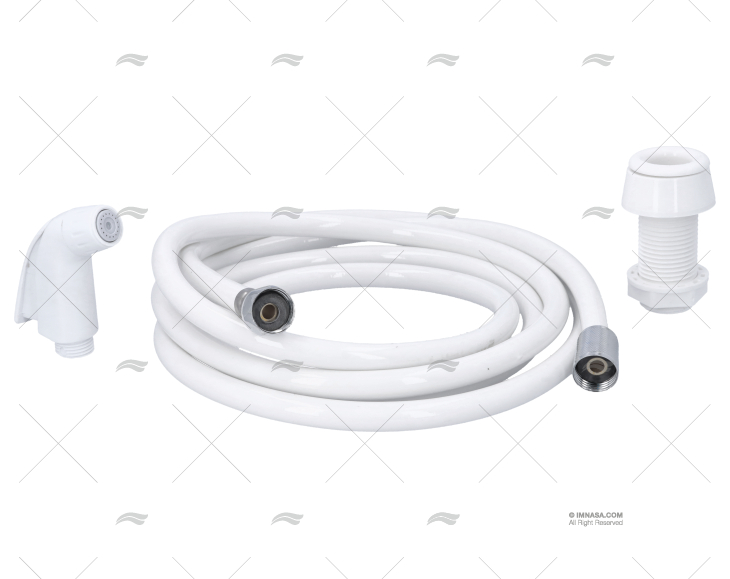 KIT DUCHE COM TUBO DE 3m + SUPORTE IMNASA