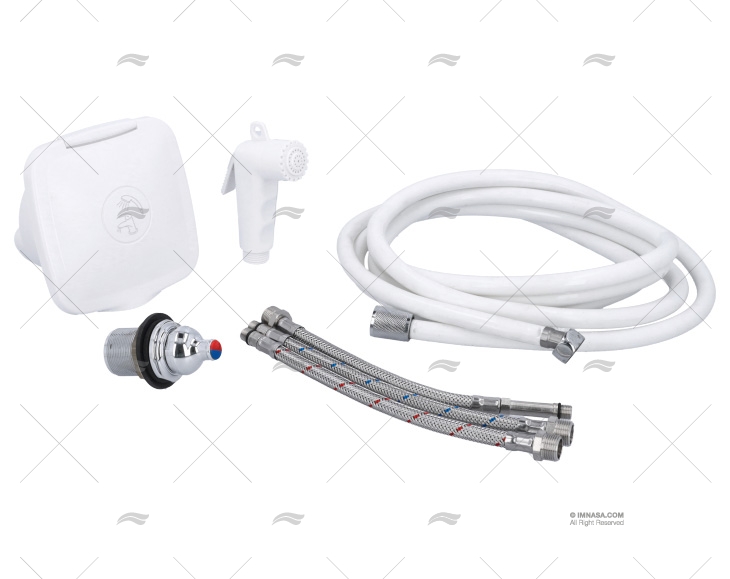 DOCCIA CON MISCELATORE E TUBO 3500mm IMNASA