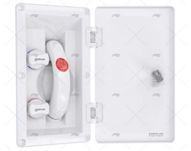 CASSETTO DOCCIA CON COPERCHIO DOPPIO WHALE