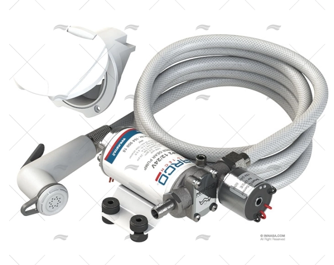KIT BOMBA MOLDURA MOD SP2 12/24V 8Lt/min