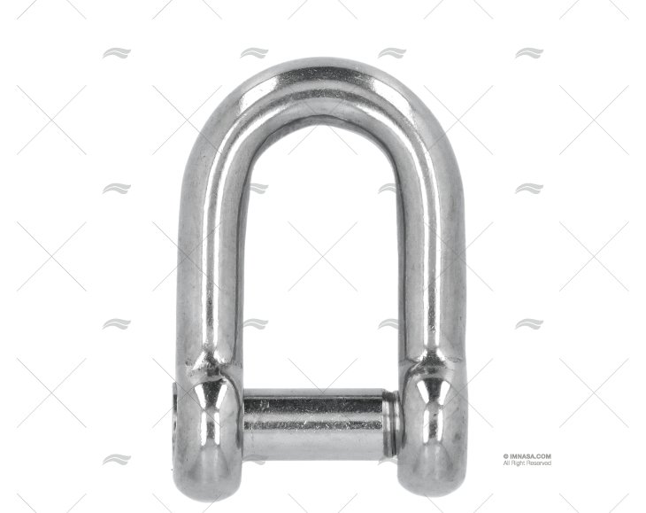 MANILHA RETA ALLEN INOX 12mm