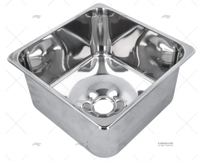 LAVA LOIÇAS INOX 360x360mm BARKA