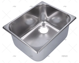 BATHROOM SINK S.S. 320X260X150mm CAN