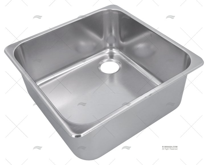 BATHROOM SINK S.S. 360x360mm