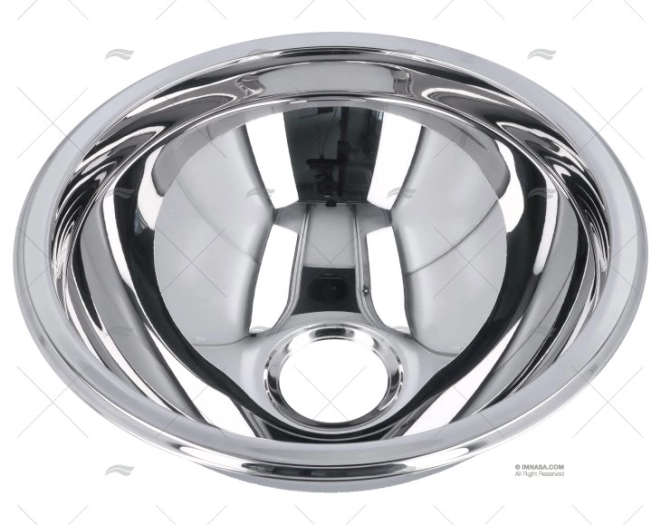 LAVABO TONDO INOX 260mm