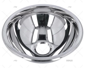 LAVABO TONDO INOX 260mm