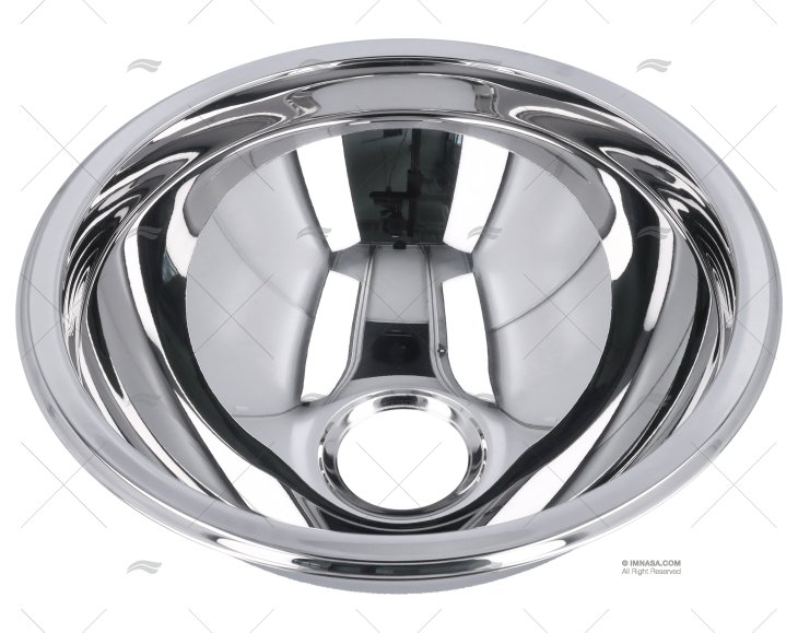 LAVABO TONDO INOX 260mm