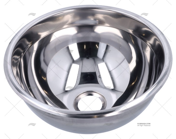 LAVABO TONDO INOX CAN