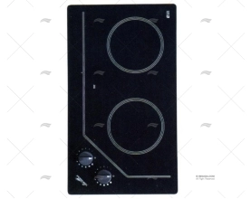 COCINA VITRO ENO 532x305mm 220V 2X1200W ENO