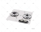 GAS COOKTOP S.S. 2 BURNERS