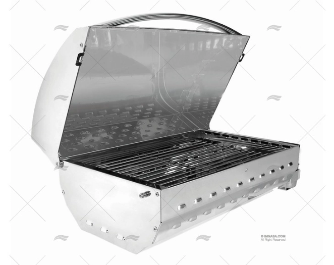 GRELHADOR ENO CARVÃO INOX 470x310mm