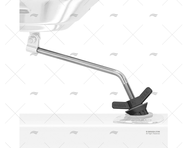SUPPORTO PORTACANNE BARBECUE INOX MAGMA