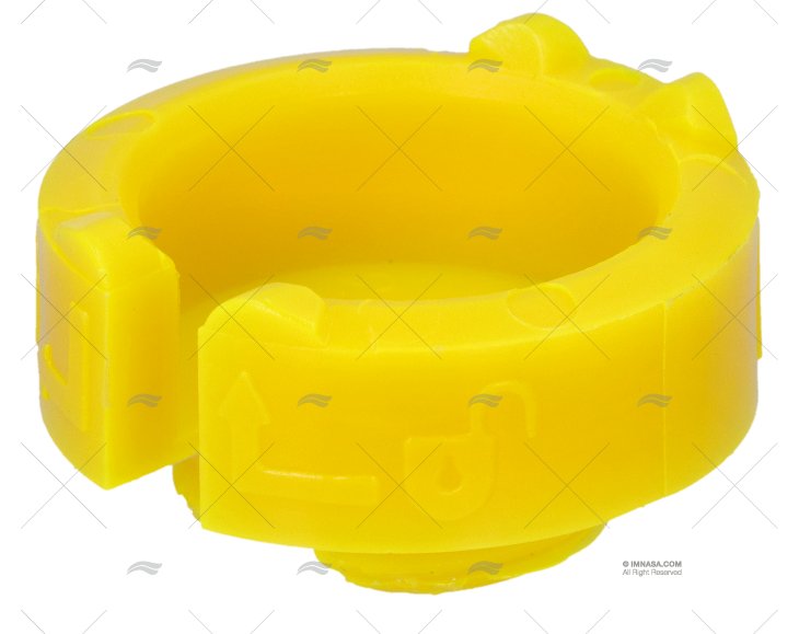 ADATTATORE GIALLO VALVOLA CV BARBECUE MAGMA