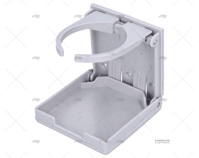 SUPORTE COPO DOBRÁVEL ABS CINZENTO