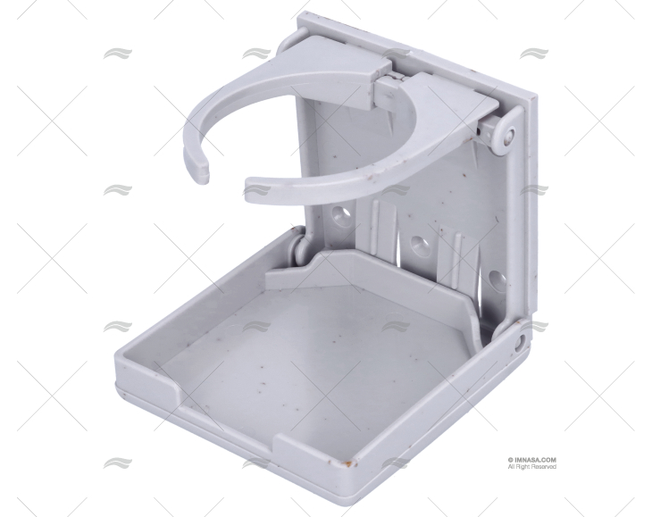 SUPORTE COPO DOBRÁVEL ABS CINZENTO