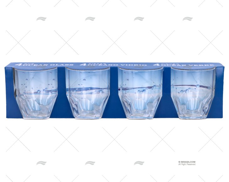 BICCHIERE ACQUA/WHISKY 360ml 4pz