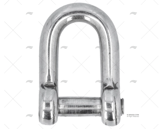MANILHA RETA ALLEN AISI-316 08mm