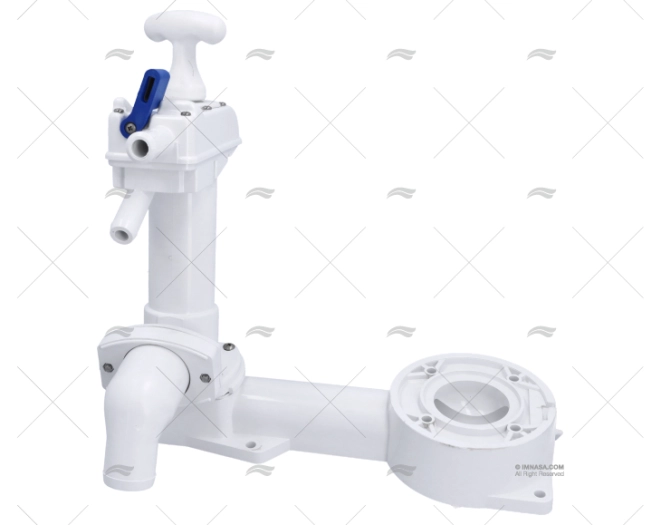 POMPA WC MANUALE 2K CON BASE MATROMARINE